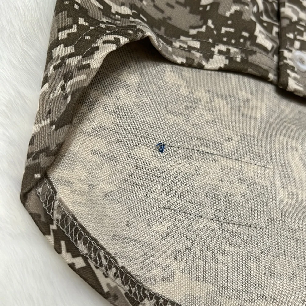 NWT MLB Chicago Cubs Pet Camo Jersey Medium 14”-18”